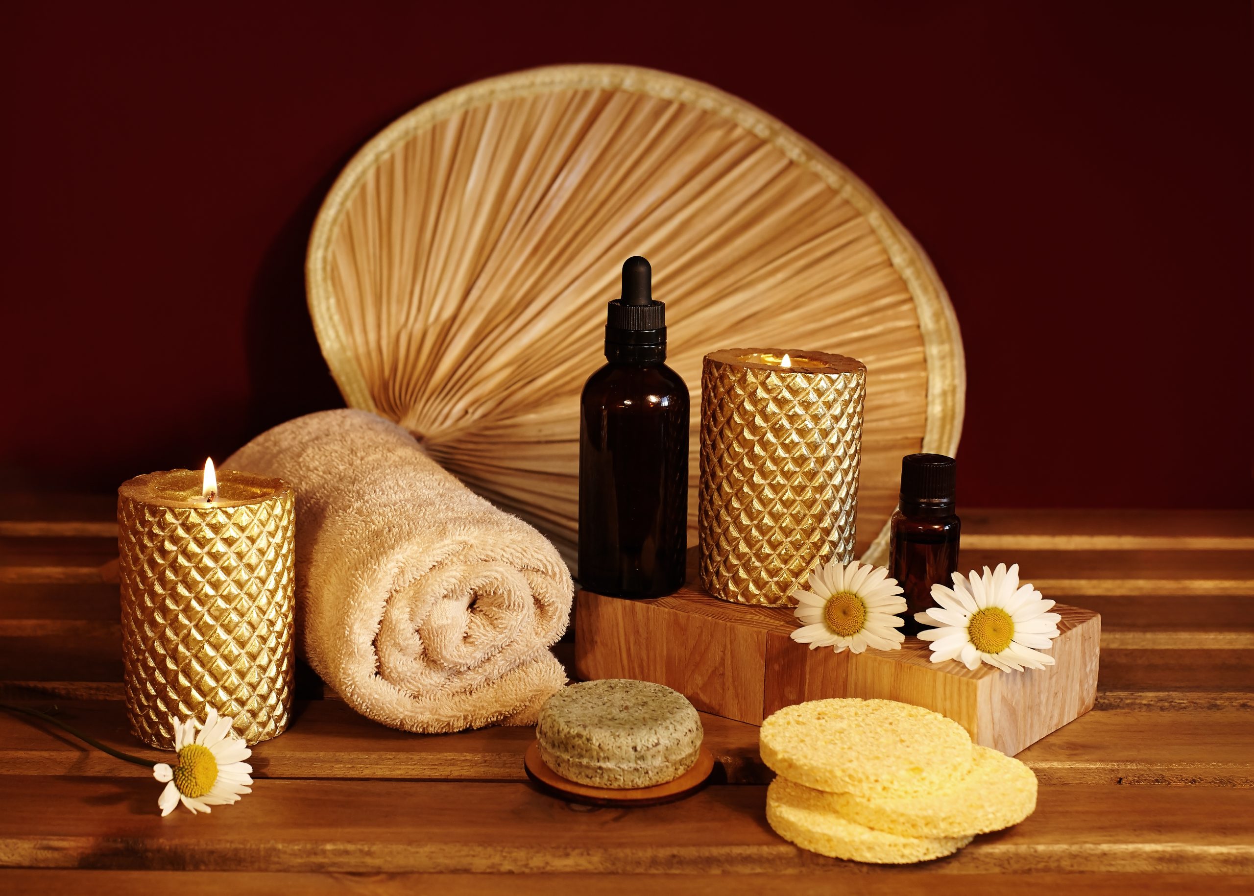 Natural spa and beauty products